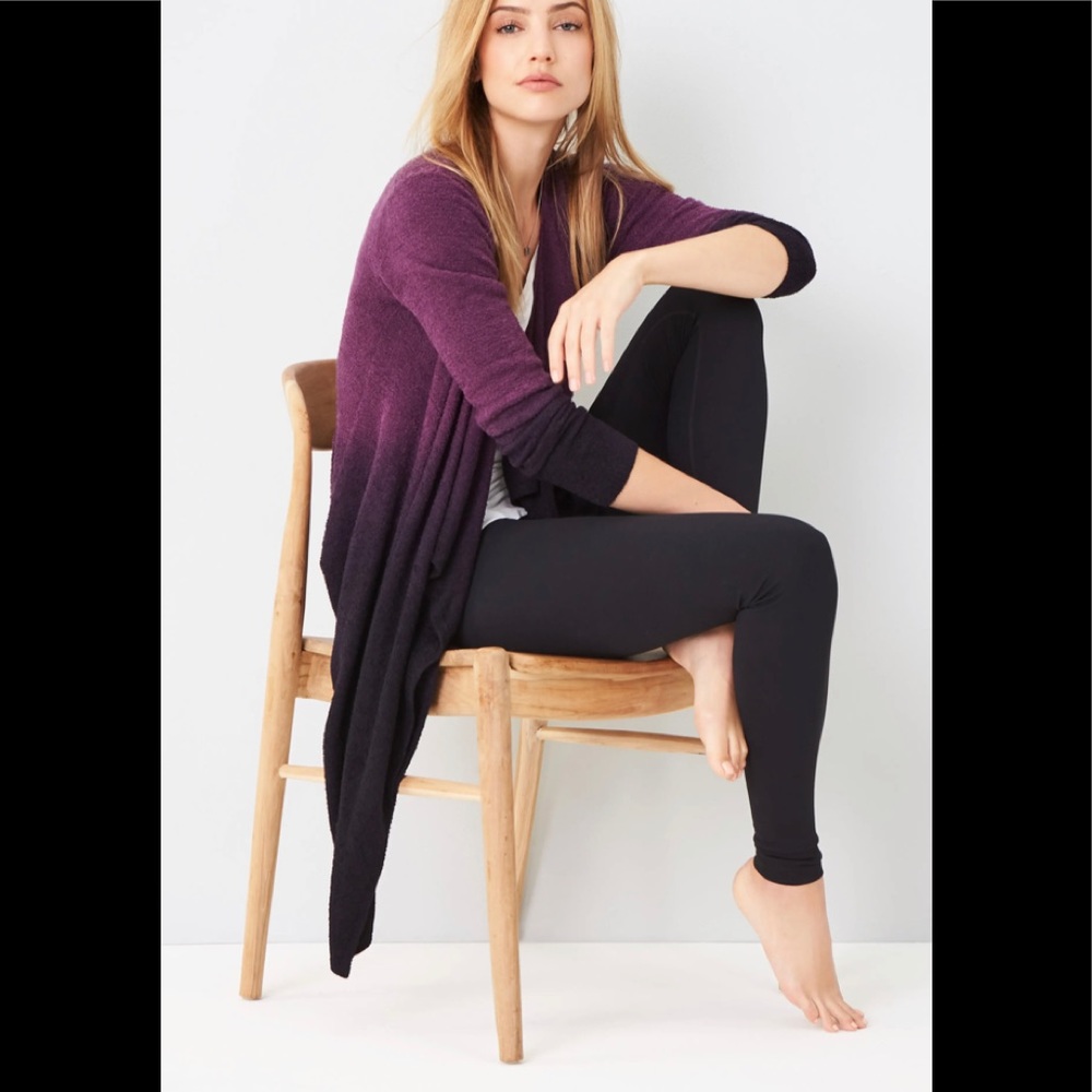 Barefoot Dreams CozyChic Calypso Drape Front Cardi